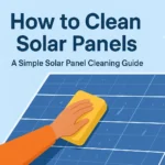 How to Clean Solar Panels A Simple Solar Panel Cleaning Guide