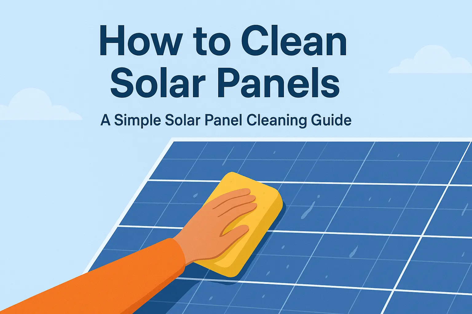 How to Clean Solar Panels A Simple Solar Panel Cleaning Guide