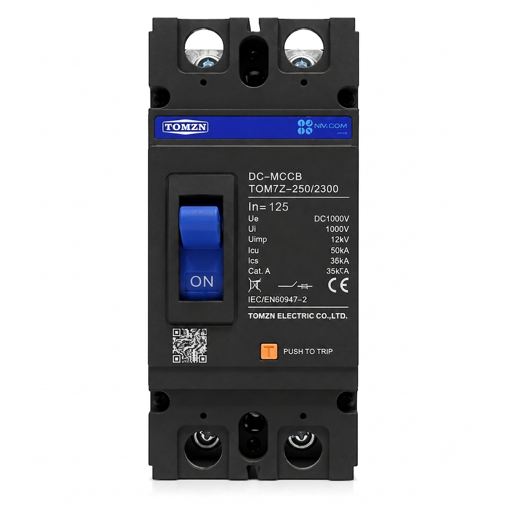 Tomzn TOM7Z |2P 125A DC MCCB Breaker